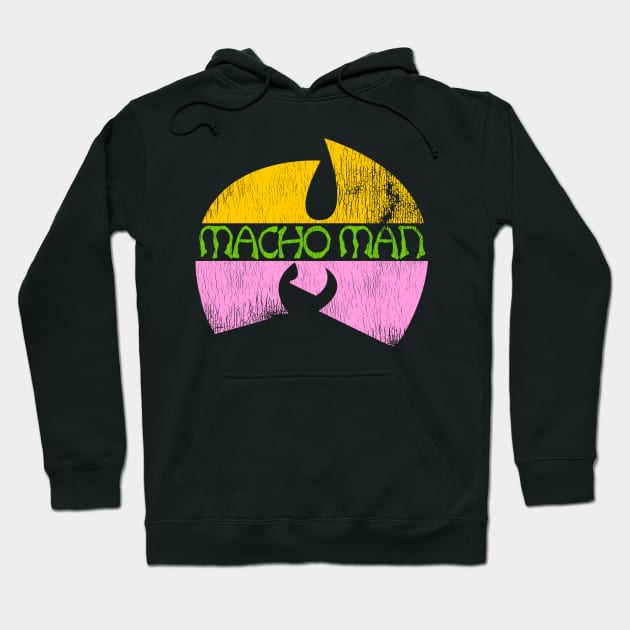 Macho Man Hoodie by darklordpug